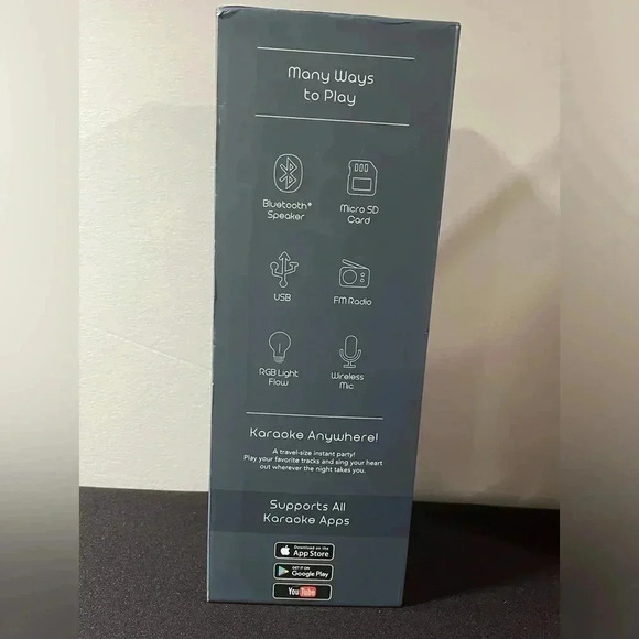 Prostar Bluetooth Karaoke Microphone NIB - Picture 4 of 4